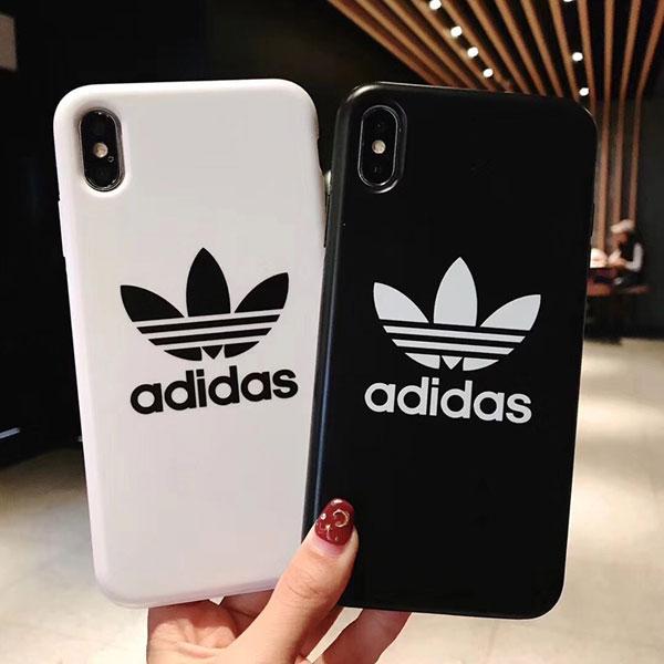 Adidas アイフォンxr Xs Maxケース アディダス Iphone X Xsカバー ペア ブラント アイフォンケース