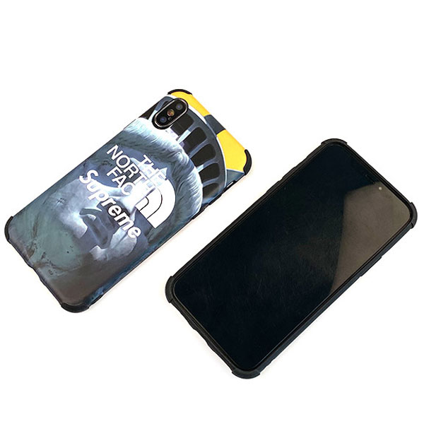 Supreme North Faceコラボ Iphone11 11pro Maxケース シュプリーム ノースフェイス Iphone11pro保護カバー