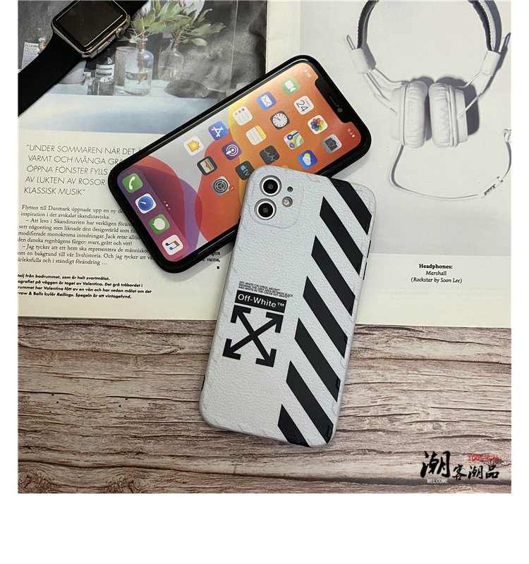 オフホワイト iPhone12/12 Maxケース ペア OFF-WHITE iPhone12 Pro/12 Pro Maxケース カップル向け