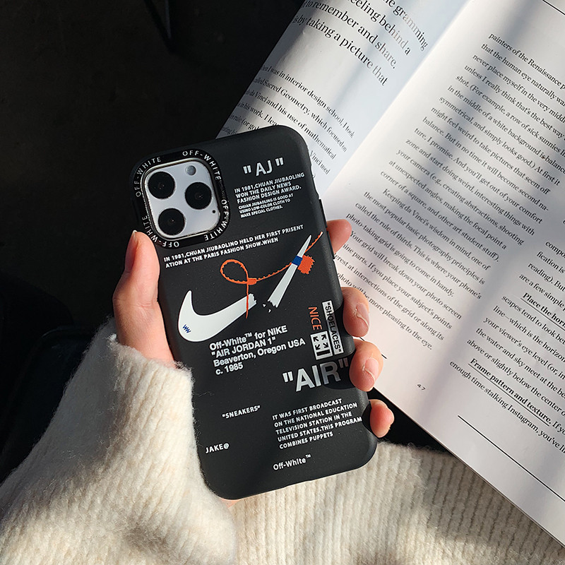 オフホワイト ナイキ iPhone13/13pro/12/12pro maxケース ペア OFFWHITE NIKE アイフォン12mini