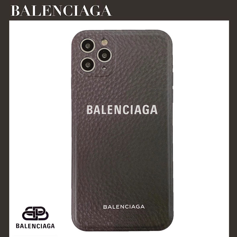 BALENCIAGA iPhone13/13pro/12pro ケース ブラント アイフォン12/12pro maxケース バレンシアガ  iphone12mini カバー レザーケース iPhone11 11pro 11pro maxスマホ