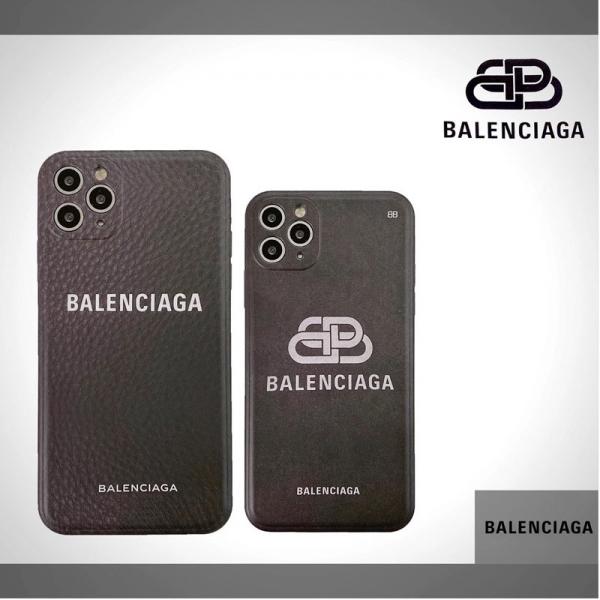 BALENCIAGA iPhone12pro ケース ブラント アイフォン12/12pro maxケース バレンシアガ iphone12mini カバー レザーケース iPhone11 11pro 11pro maxスマホケース