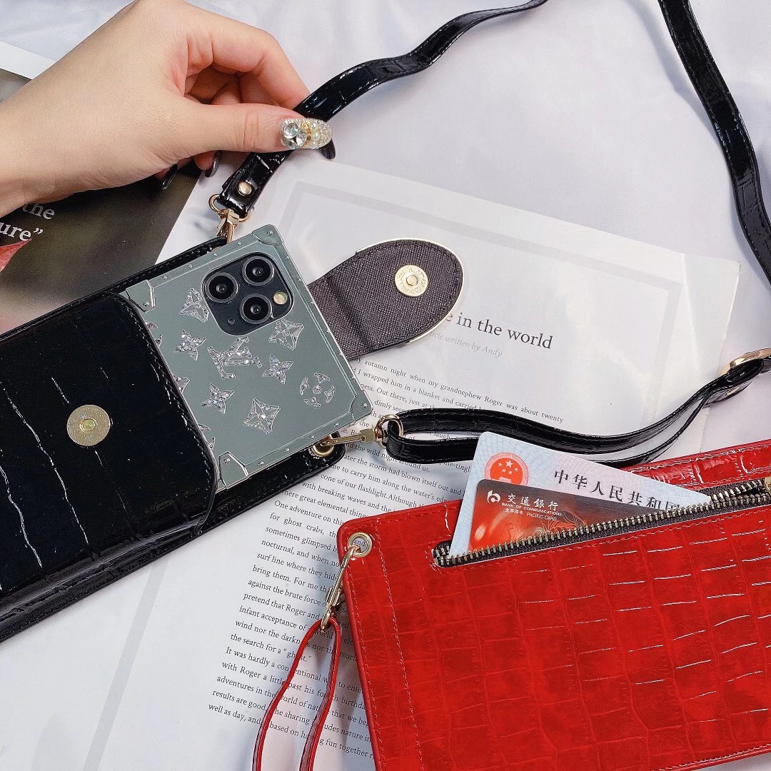 ルイヴィトン スマホポーチ スマホケース レザー iPhone galaxy Xperia 全機種対応 カードポケット ストラップ付き バッグ型