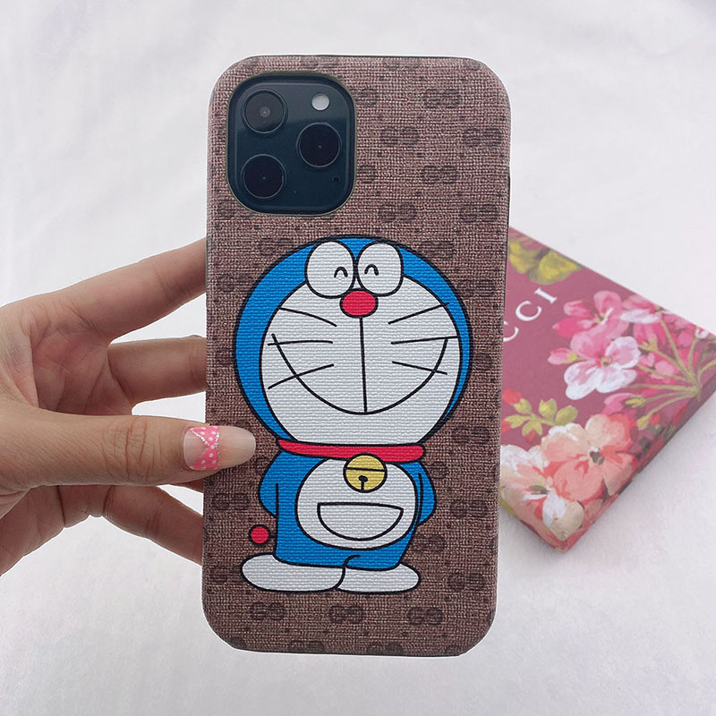 グッチ ドラえもんコラボ iPhone13/13pro/12/12pro maxケース Gucci Doraemon iPhone12proケース  可愛い