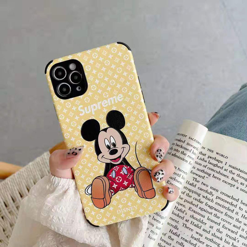 シュプリーム ミッキーコラボ Iphone12 12pro Maxケース Supreme Mickey Iphone12proカバー