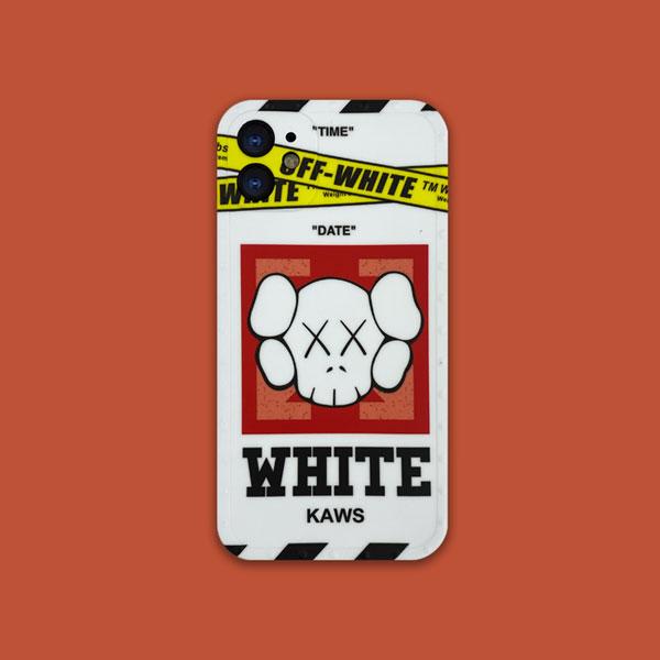 オフホワイト カウズコラボ iPhone12/12 Pro Maxケース ブラント アイフォン12プロカバー OFF-WHITE KAWS iPhone11/11pro/11proケース