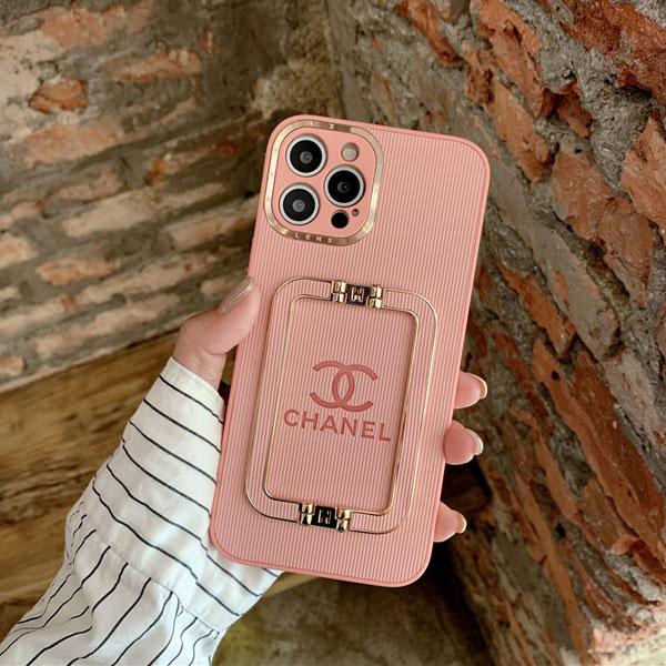 Chanel iPhone13/13 Pro ケース スタンド機能付き シャネル アイフォン13プロマックスカバー ブラント iphone12pro/11/11pro maxハードケース 横置き