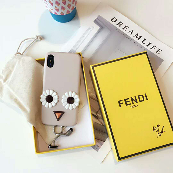 フェンディ iphone xケース ブランド fendi iphone 8/8 plus携帯カバー