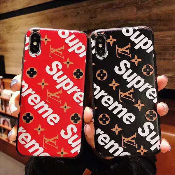 supreme x ヴィドンコラボ iphone xs maxケース