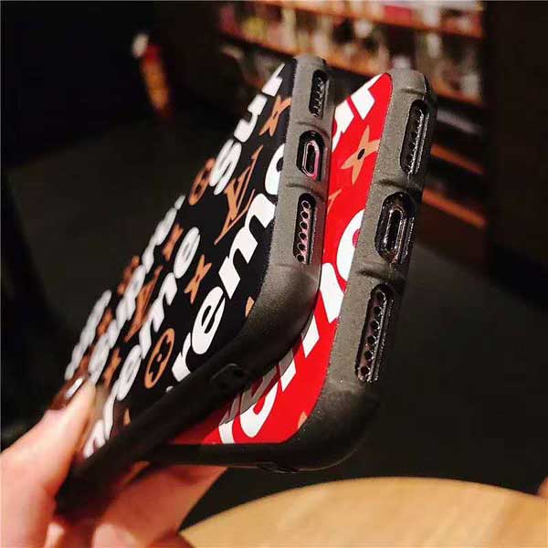 supreme x ヴィドンコラボ iphone xs maxケース 人気