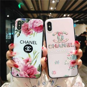 CHANEL アイフォン11 Pro/XS MAXケース 花柄 シャネル風 iphone 11/11 pro max/xrカバー 可愛い iphone x/xsケース レディース向け 耐衝撃 iphone 8/7/6 plusケース 