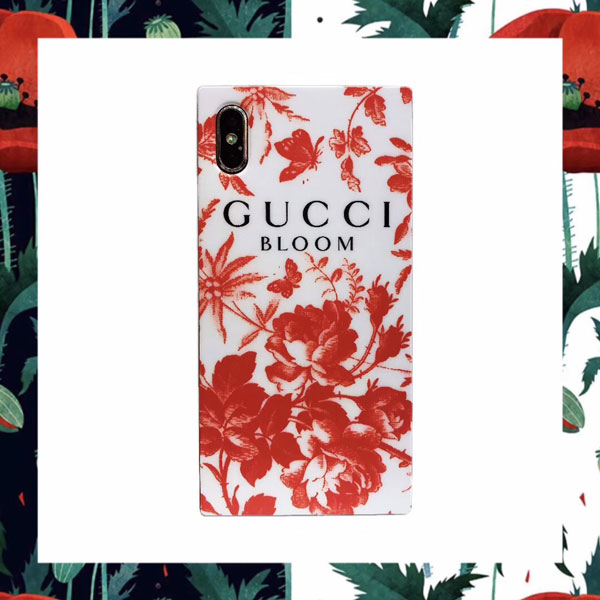 GUCCI iphone xカバー 花柄