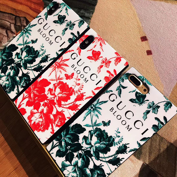 GUCCI iphone xカバー 花柄