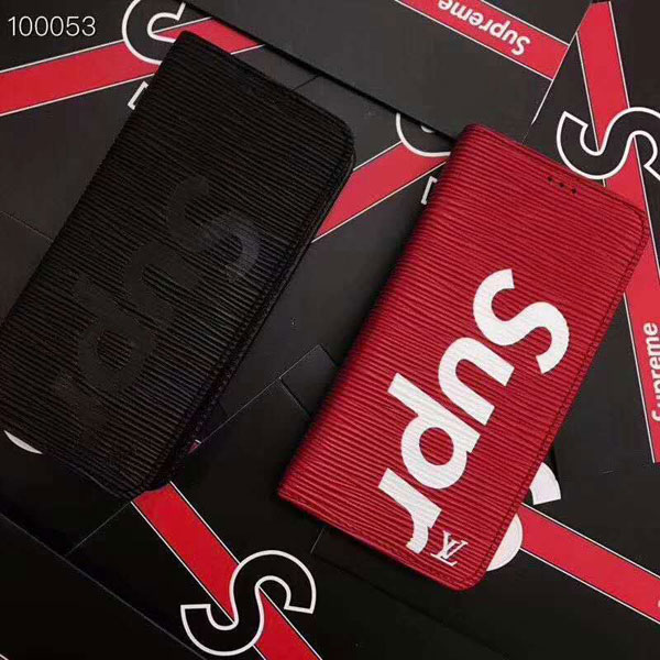 Supreme x ヴィトンコラボ iphone xs maxケース