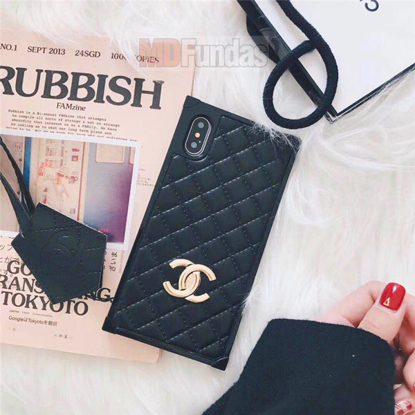 chanel iphone xrケース 四角型