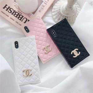 シャネル iphone xs maxケース 四角型 アイフォンxrケース オシャレ chanel iphone x/xsケース ブラント レディース iphone 8/7 plusカバー 