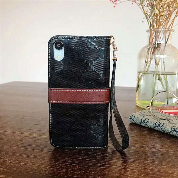 グッチ iphone xr手帳型ケース
