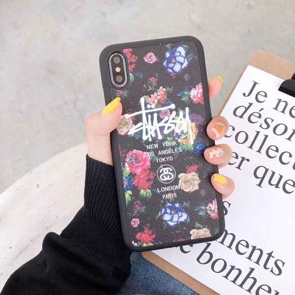 stussy iphone xrケース 個性