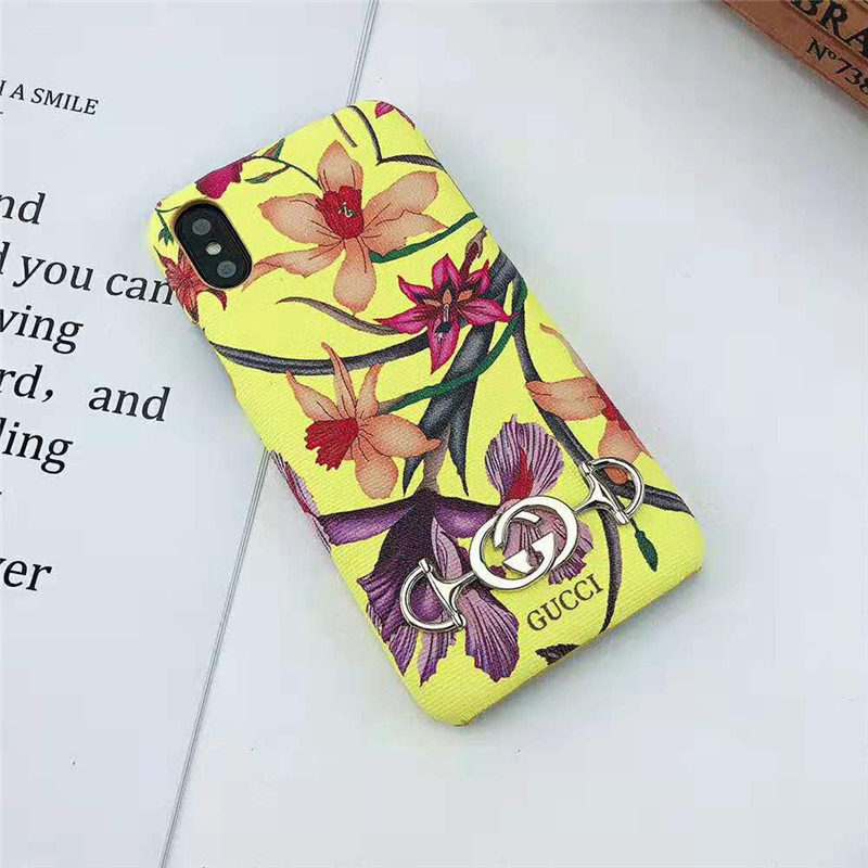 Gucci iphone xr/xsケース 花柄