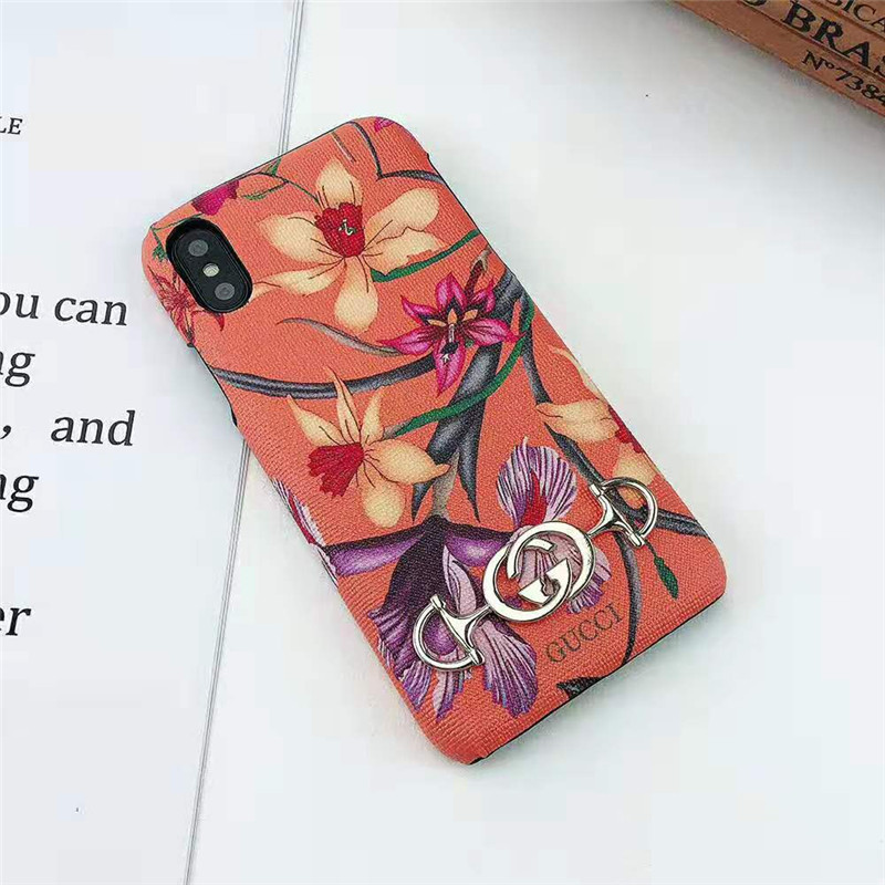 Gucci iphone xr/xsケース 花柄