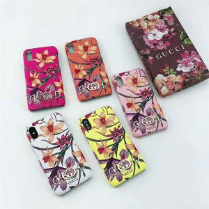 Gucci iphone 11/11 pro/xs maxケース ブラント アイフォンXR/XSケース レディース向け グッチ Galaxy s10/s10 plusケース iPhone 11 pro maxケース 花柄 