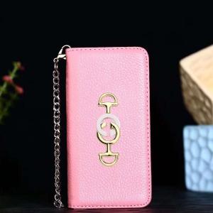GUCCI iPhone xsケース アイフォンxr/xs max手帳型ケース 女性向け グッチ アイフォンX/テンケース チェーンストラップ付き iphone 8/7/6s pluケース