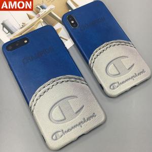 Champion iPhone XI/11 MAX/11Rケース チャンピオン アイフォンXR/XS MAXケース ソフトケース ブラント iPhone Xs/Xカバー 男女兼用 iPhone 8/7/6 plusケース