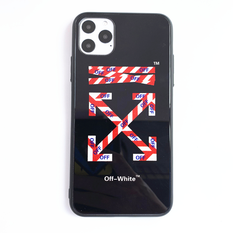 オフホワイトiPhone 11 proケース ペア