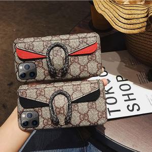 GUCCI iPhone 11/11 pro maxケース ブラント アイフォン11 pro/xr/xs maxケース グッチ iPhone xs/xケース カードポケット付き アイフォン8/7 プラスケース