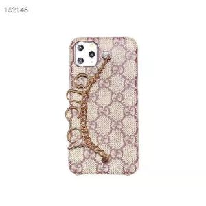 グッチ iPhone11proケース チェーン付き アイフォン11/11pro maxカバー レディース向け ブラント iPhone xr/xs maxケース Gucci iPhoneX/XSケース お洒落