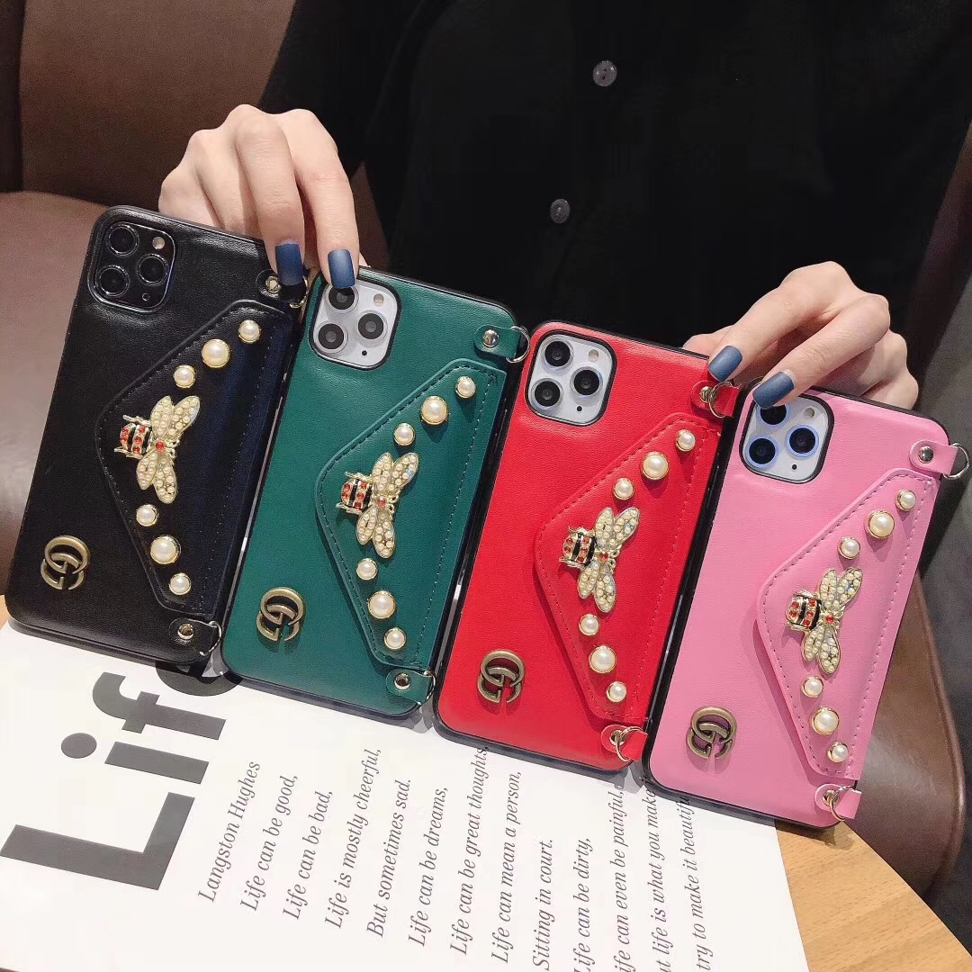GUCCI iPhone 11 Proケース ハチミツ付き