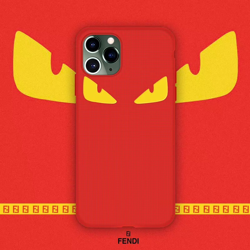フェンディ モンスター柄 iPhone11proケース