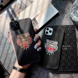 ブラント KENZO iPhone11 pro maxケース 刺繍ロゴ ケンゾー アイフォン11/11proカバー カッコイイ iphone xr/xs maxケース ケンゾー iPhoneX/Xs保護カバー