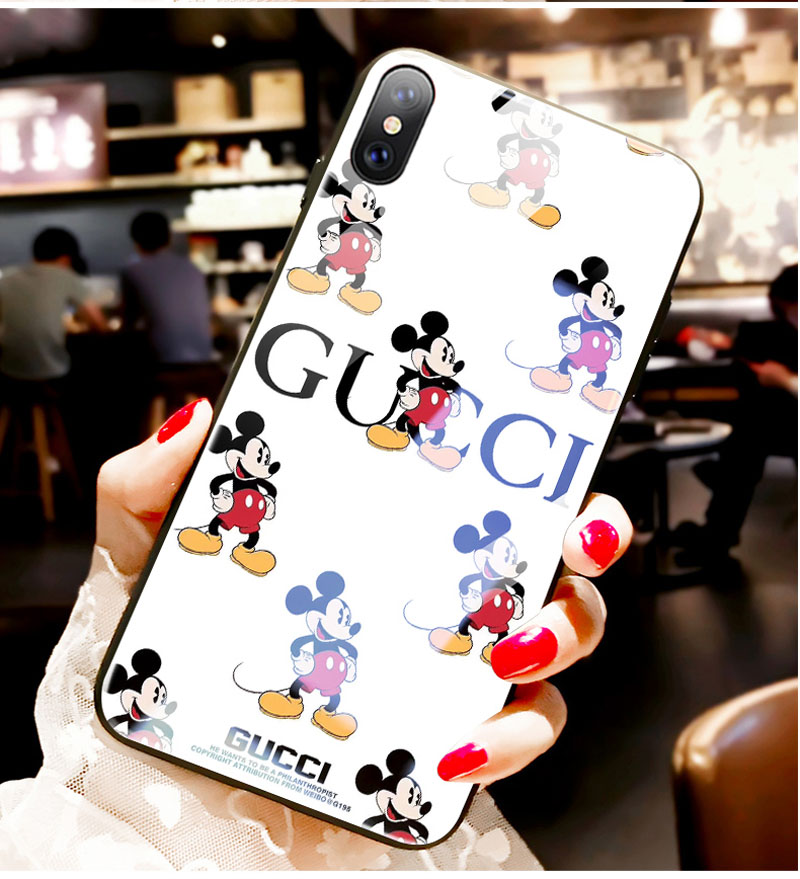 グッチ ミッキーコラボ iphone11pro maxケース