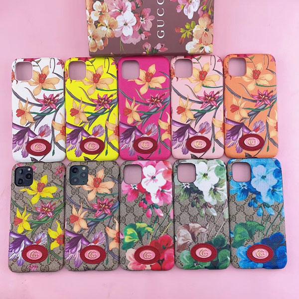 グッチ iphone11/11pro/11pro maxケース 花柄 gucci galaxy note10/note10 plusケース ブラント アイフォンxr/xs/xs maxカバー オシャレ グッチ ギャラクシーs10/10プラス