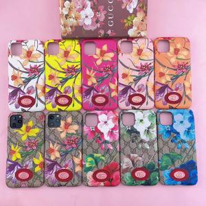 グッチ iphone11/11pro/11pro maxケース 花柄 gucci galaxy note10/note10 plusケース ブラント アイフォンxr/xs/xs maxカバー オシャレ グッチ ギャラクシーs10/10プラス
