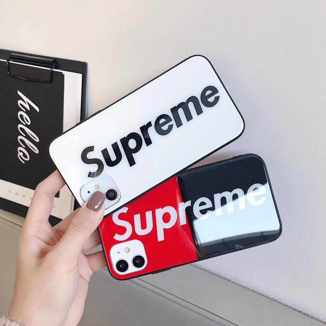 supreme iPhone11pro max携帯カバー ペア向け