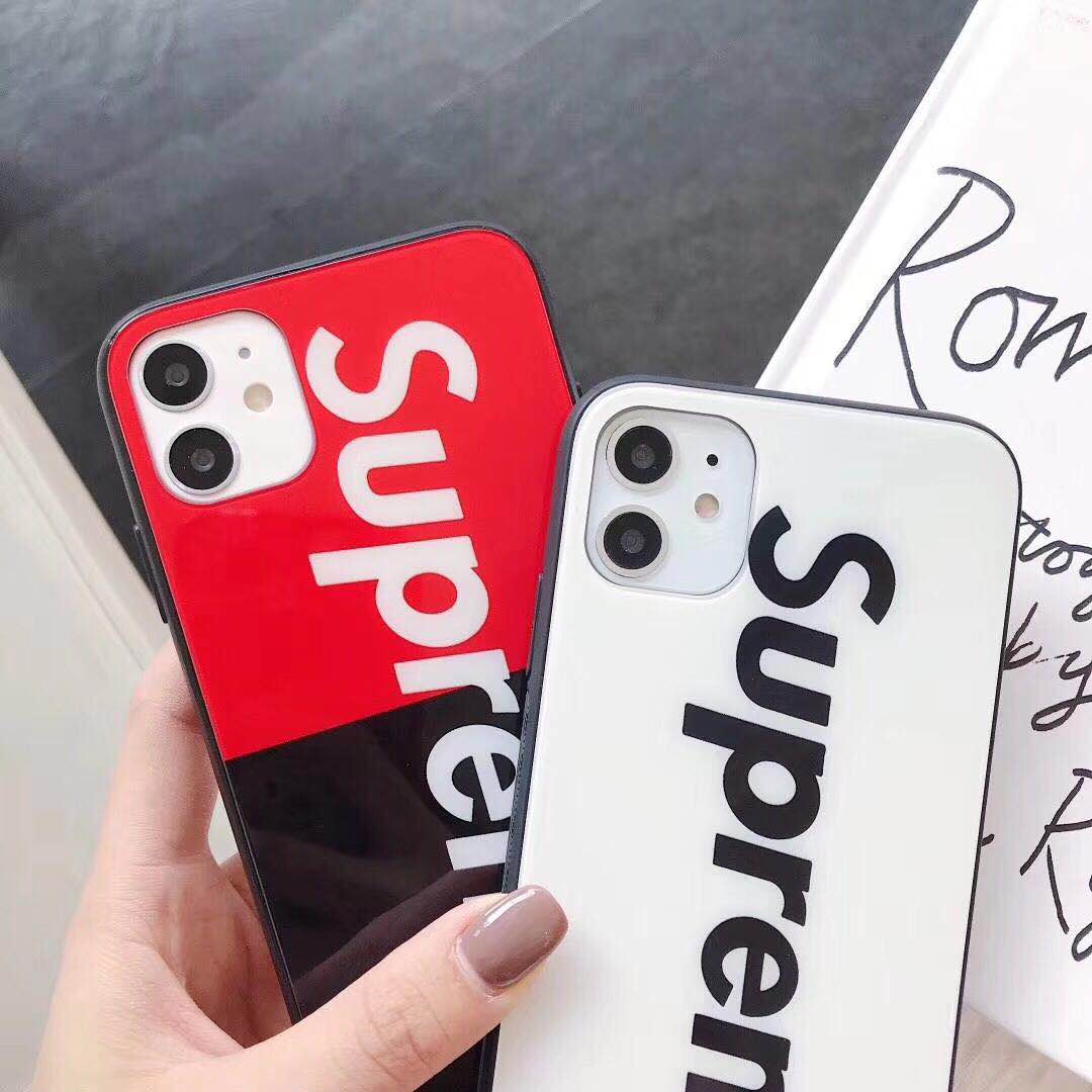 supreme iPhone11pro max携帯カバー ペア向け