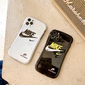 ナイキ iPhone12/12pro maxケース ペア NIKE iPhone12 Max/12プロカバー  ブラント iphone11/11proケース カップル向け iphone 11pro maxケース 