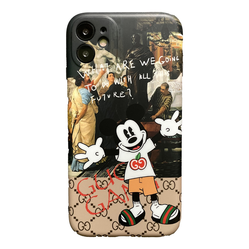 グッチ ミッキーコラボ iPhone12 ケース
