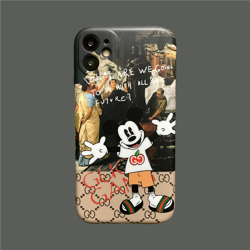 グッチ ミッキーコラボ iPhone12 proケース