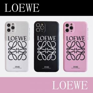 ロエベ iPhone12/12pro maxケース メンズ レディース アイフォン12 Proケース LOEWE iPhone12miniカバー ブラント iphone11/11pro/11pro maxケース 送料無料