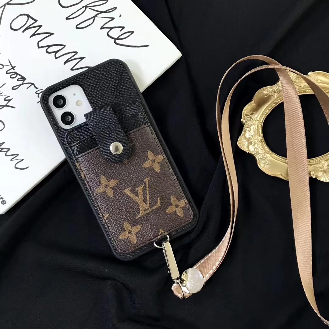 ルイヴィトン iPhone12proレザーケース