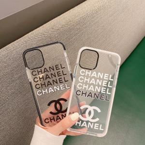 CHANEL 透明ケース iphone12pro/12pro maxケース シャネル iphone12/12mini保護カバー ブラント iphone11/11proケース オシャレ chanel iphone11pro maxカバー