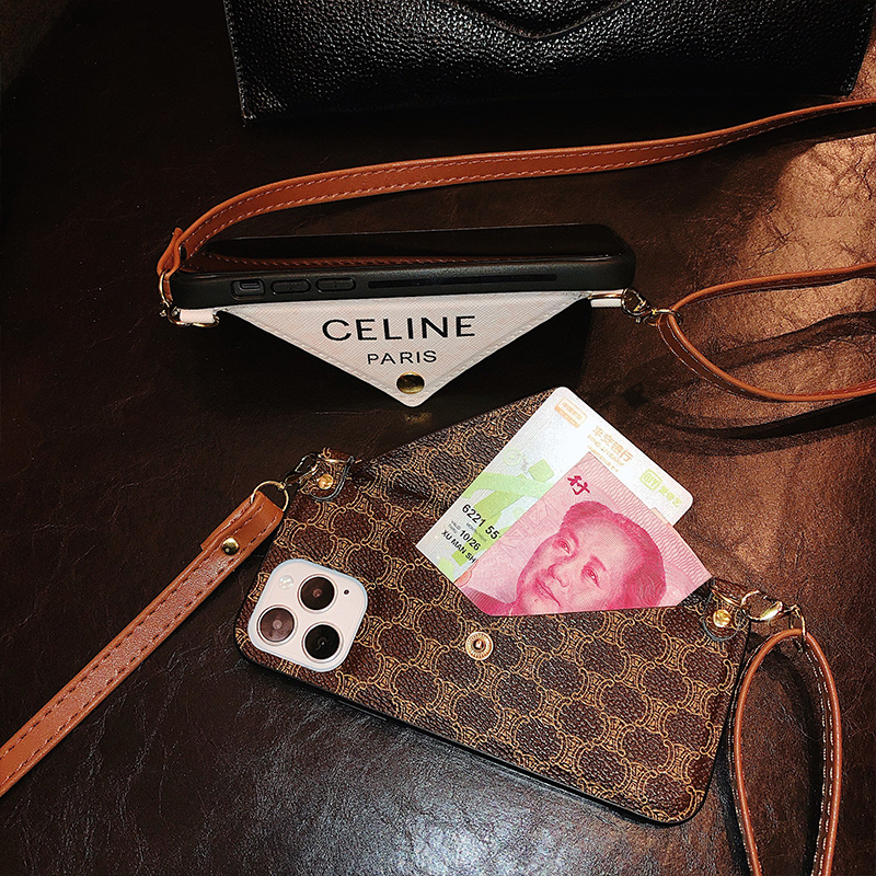 CELINE iPhone12pro maxケース 斜めがけ