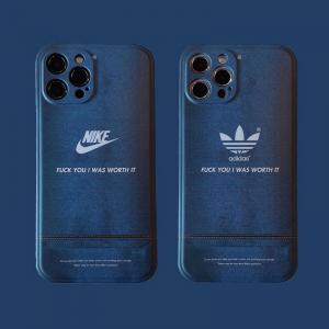 ナイキ アディダス iPhone12pro maxケース デニム風 アイフォン12/12プロカバー ブラント iphone12mini/11/11pro 携帯ケース NIKE adidas iphone11pro maxカバー