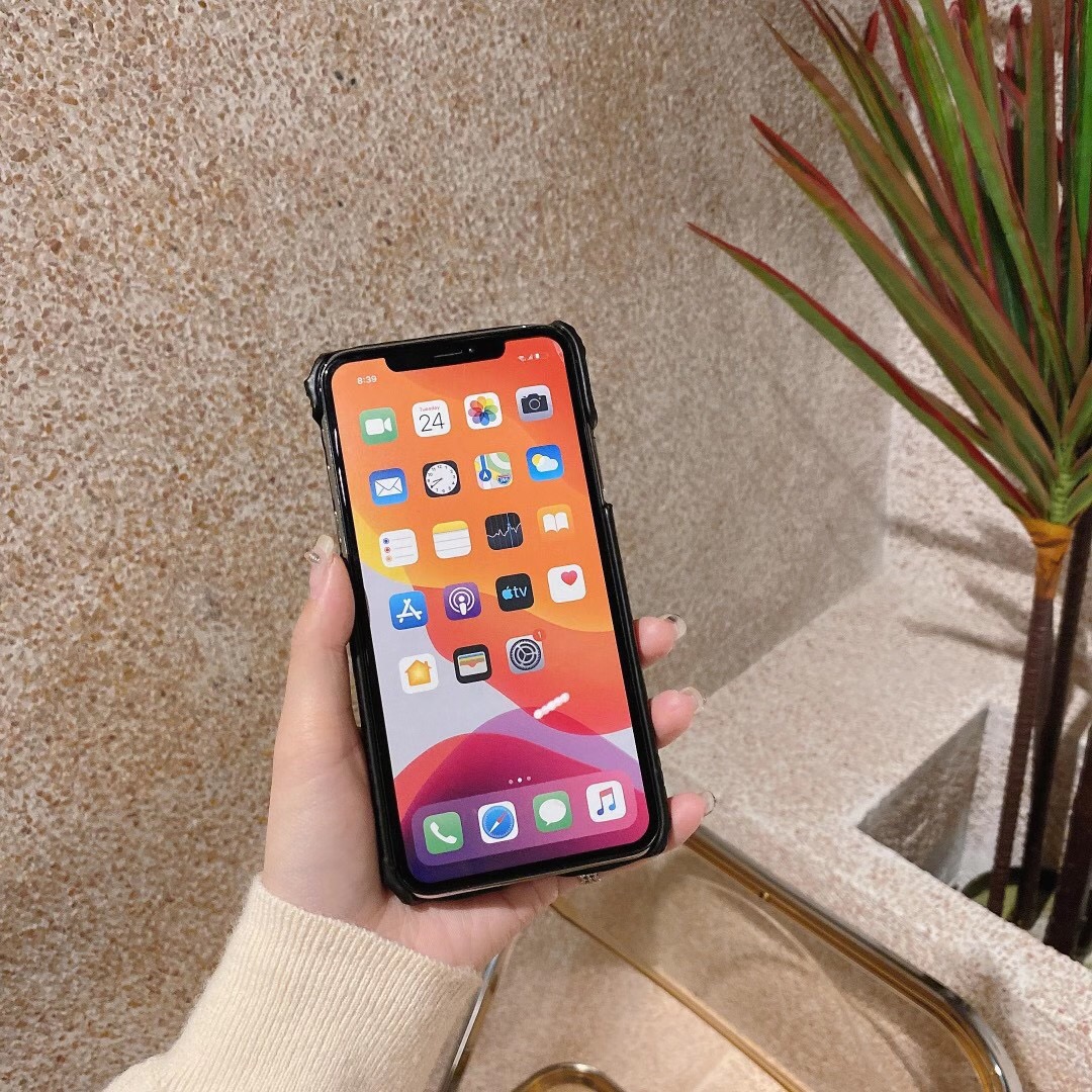 エルメス iPhone12pro maxケース カードポケット付き