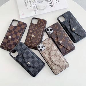 ルイヴィトン グッチ iPhone13pro/13/12pro maxケース カードポケット付き アイフォン12/12プロケース ヴィトン iPhone11/11pro/11pro max携帯ケース ギャラクシーケース
