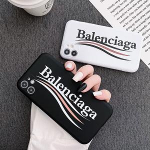 バレンシアガ iPhone12/12pro maxケース Balenciaga iPhone12pro/12miniケース ペア ブラント iphone11/11pro/11pro maxケース シンプル 男女兼用