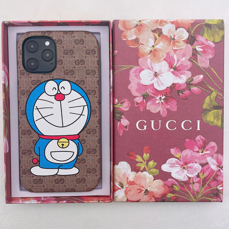 グッチ ドラえもんコラボ iPhone13/13pro/12/12pro maxケース Gucci